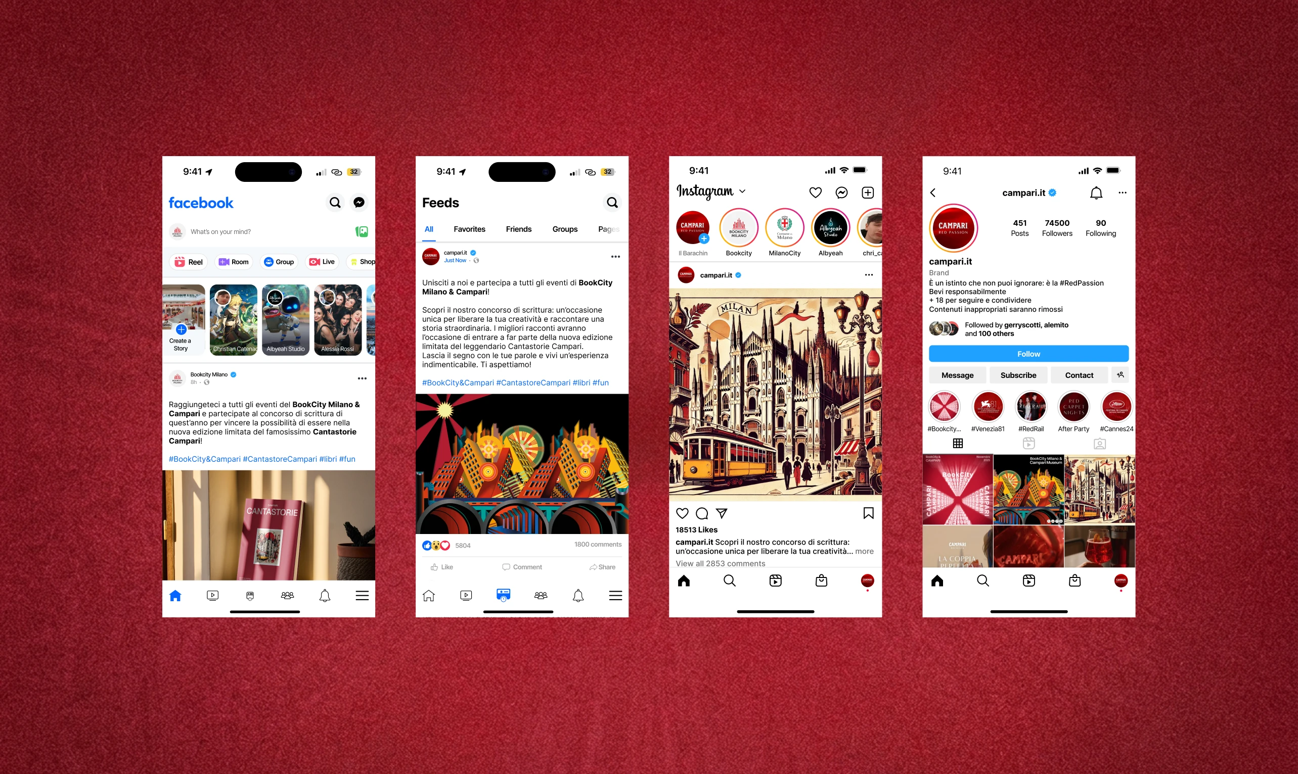 Cantastorie — spread editoriale
