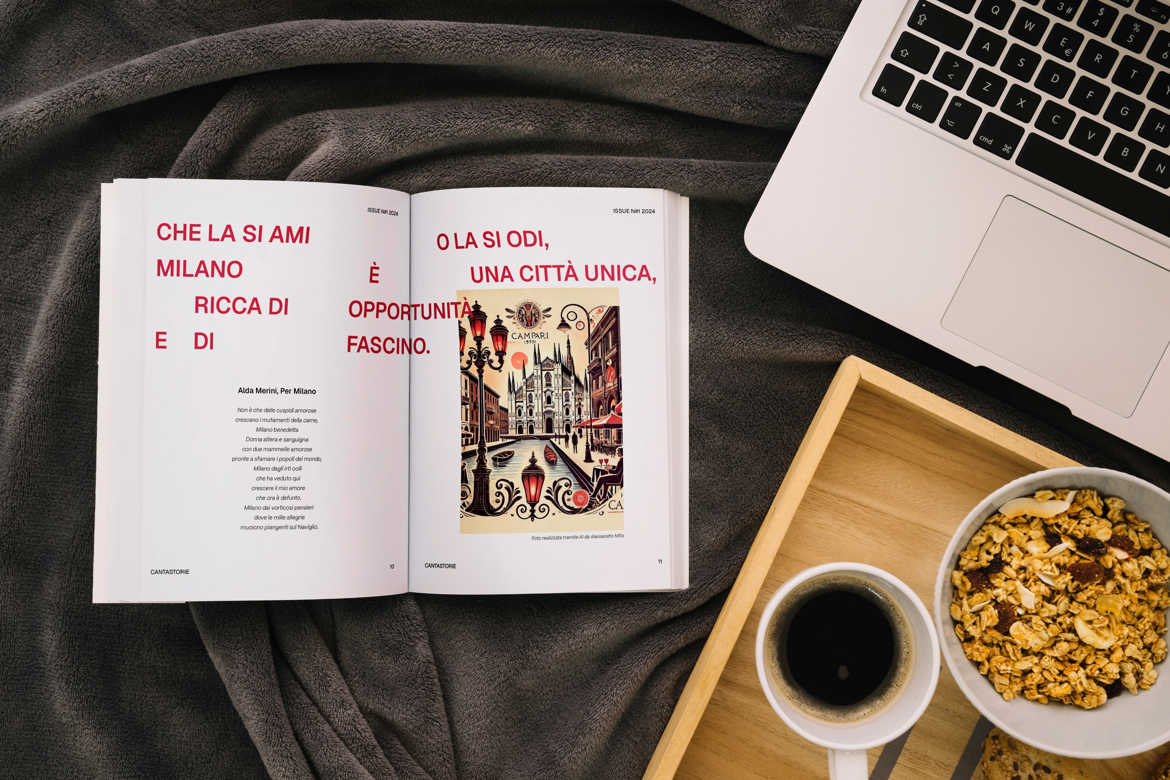 Cantastorie — mockup social